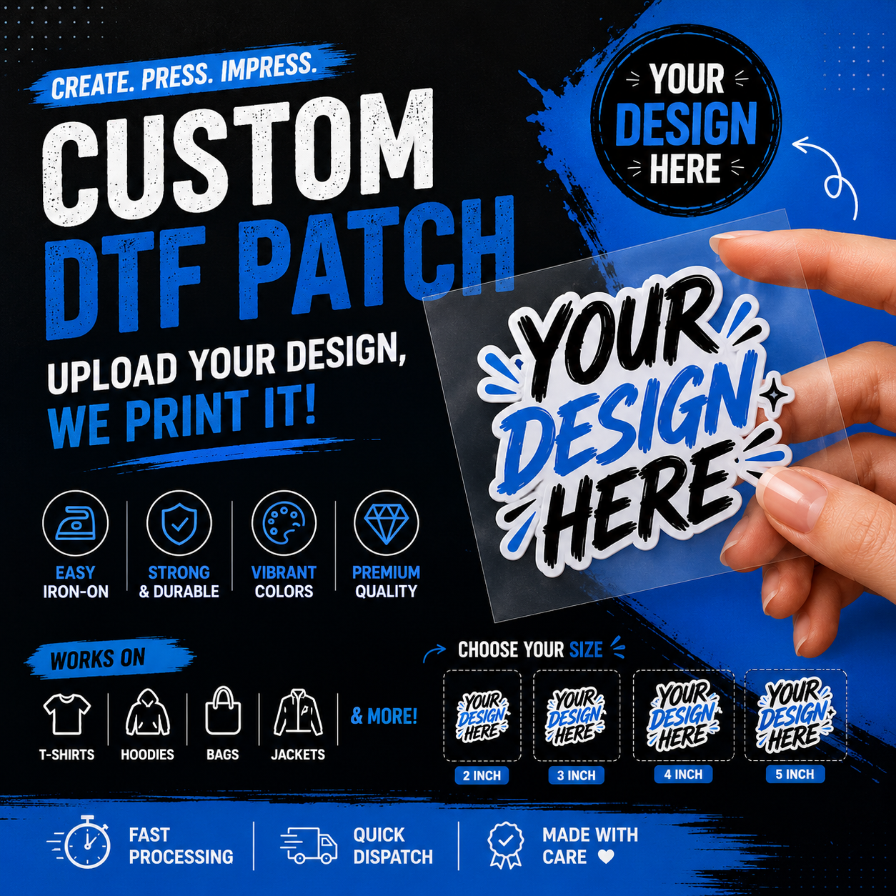 CUSTOMISE HEAT PATCH