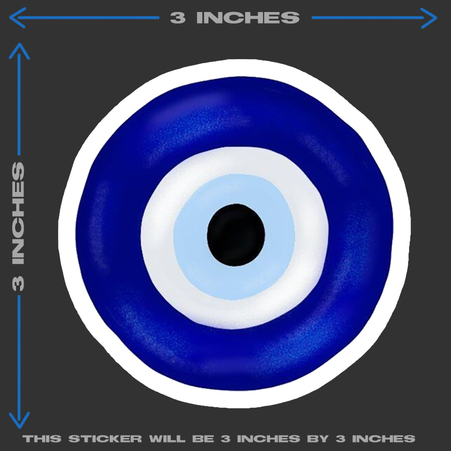 EVIL EYE EMOJI HEAT PATCH
