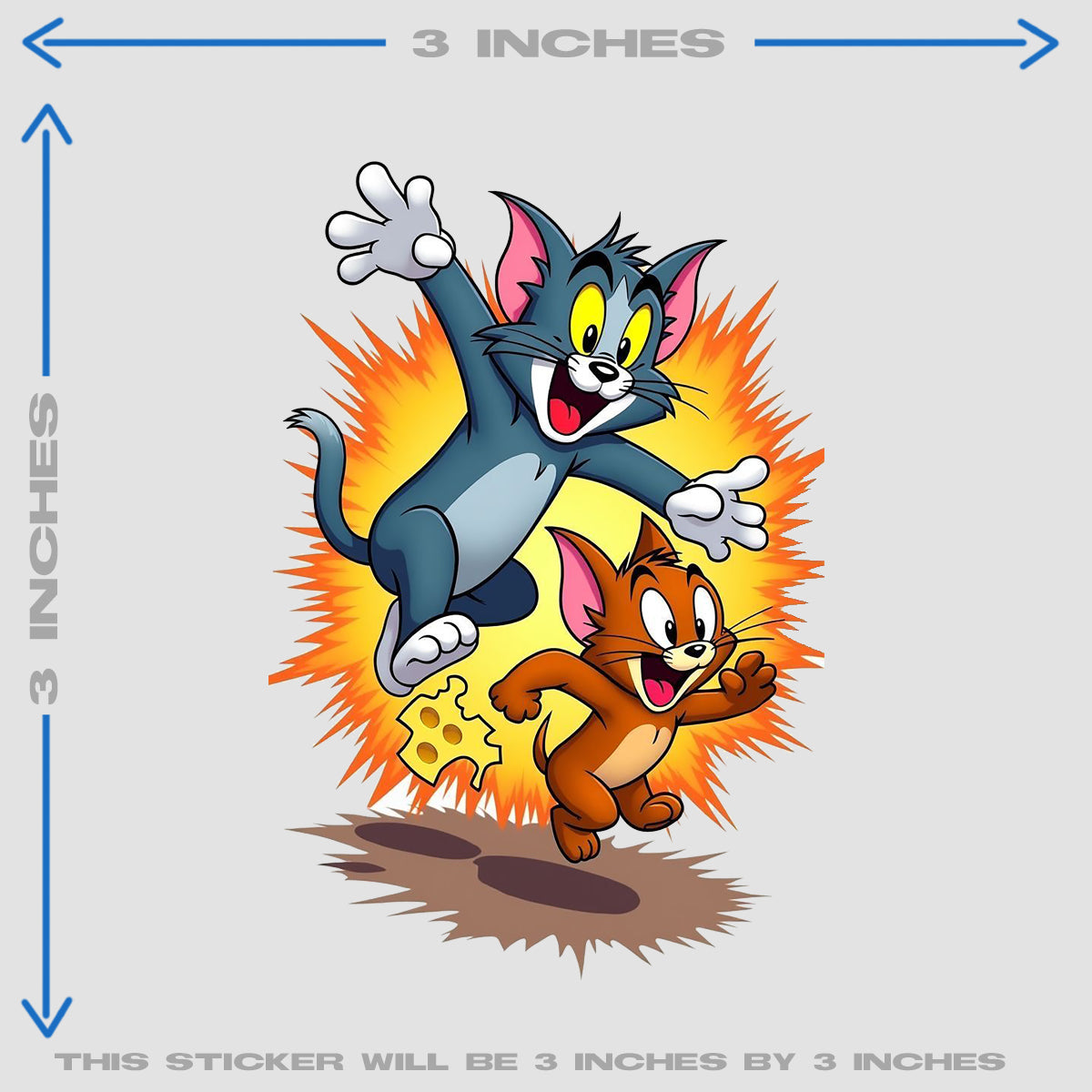TOM AND JERRY HEAT PATCH