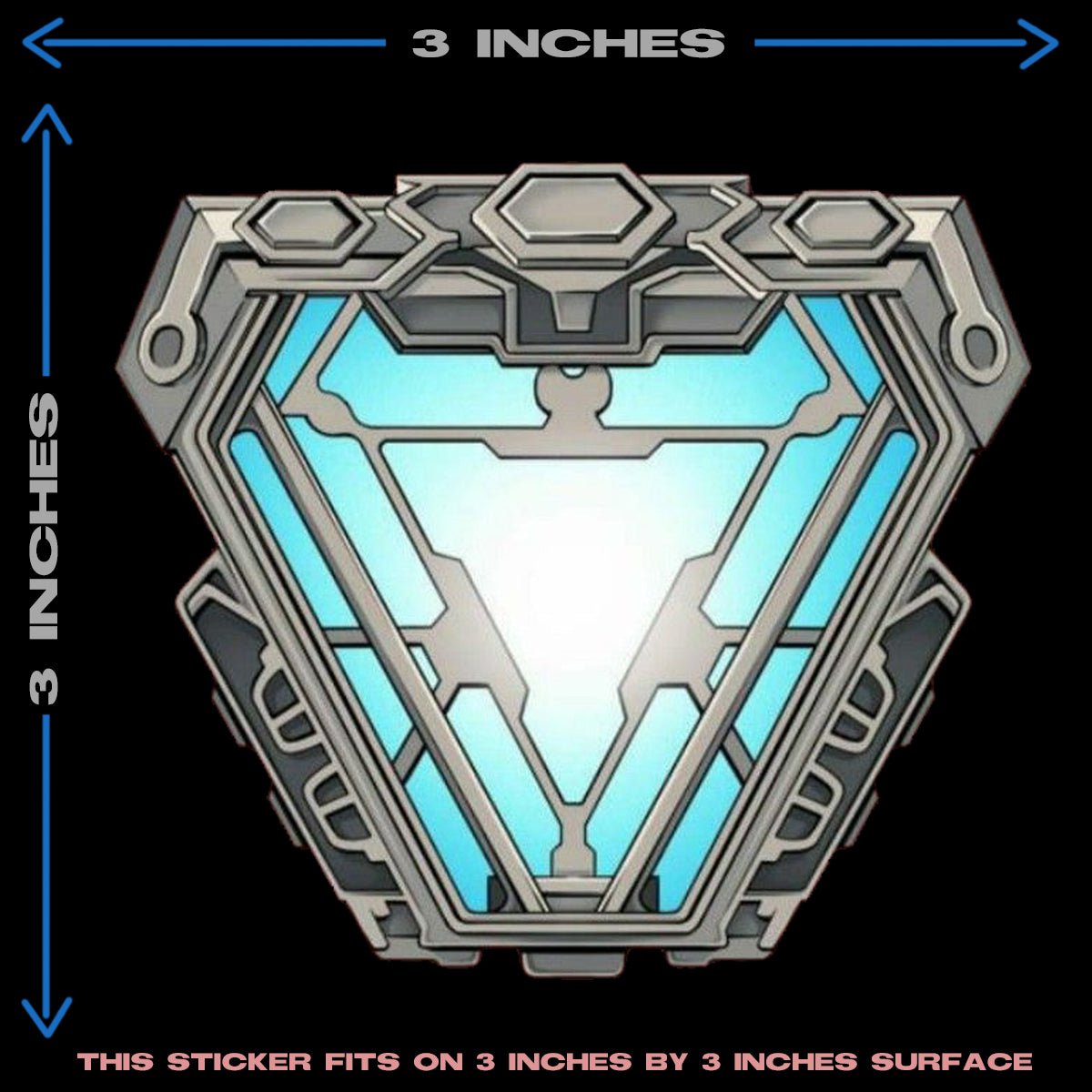 IRON MAN HEART HEAT PATCH