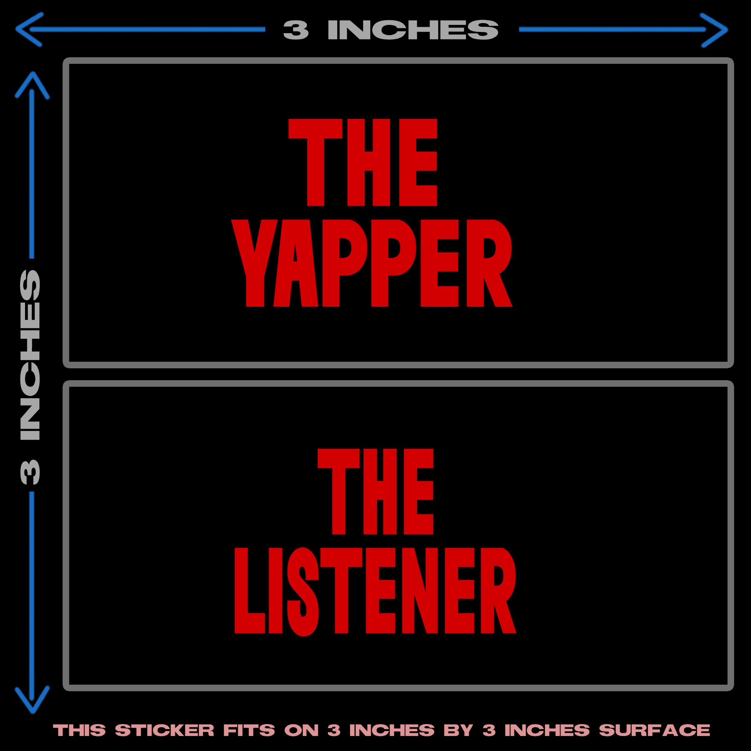 THE YAPPER & LISTNER COUPLE'S HEAT PATCH