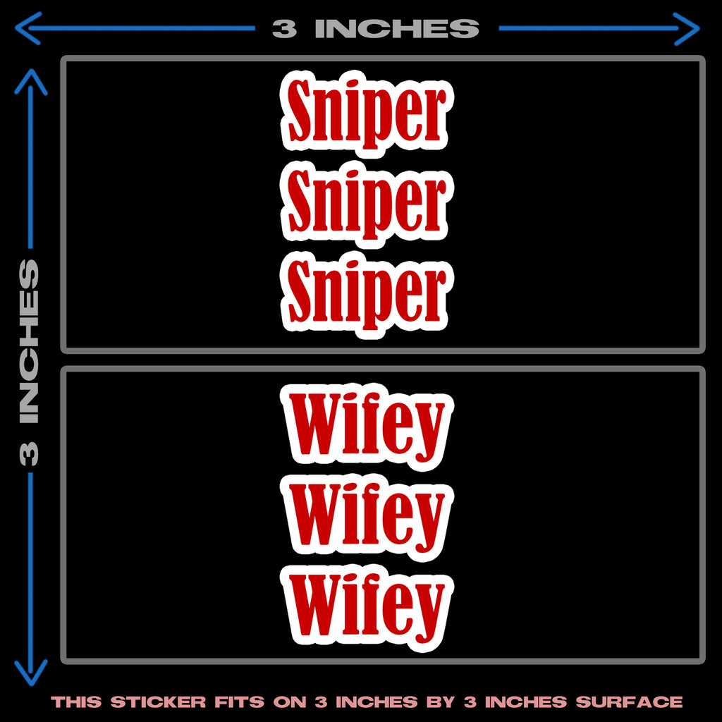 SNIPER & WIFEY COUPLE'S HEAT PATCH