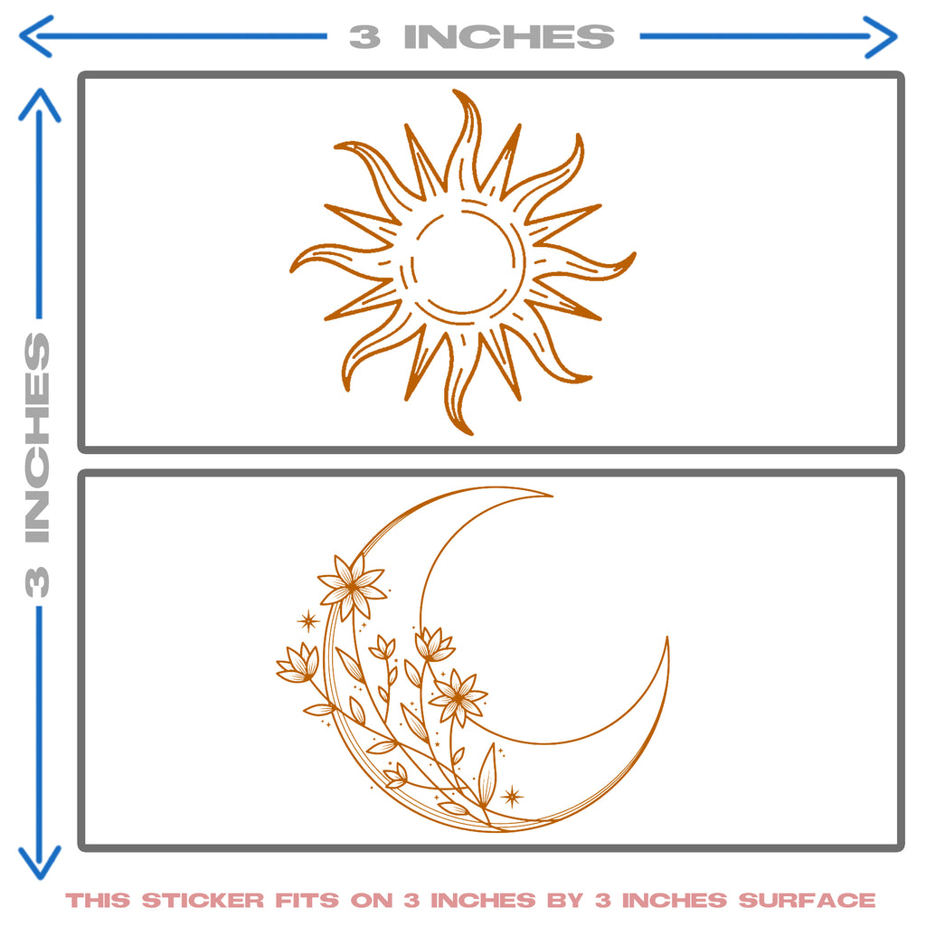 SUN & MOON COUPLE'S HEAT PATCH
