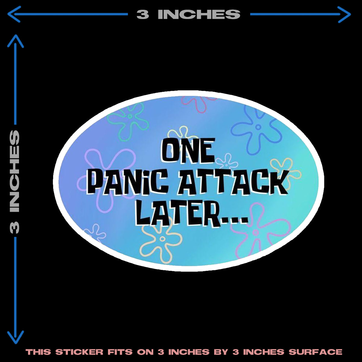 ONE PANIC ATTACK LATER HEAT PATCH