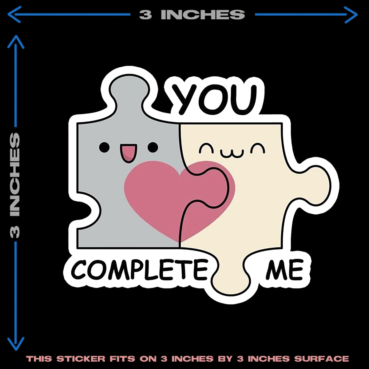 YOU COMPLETE ME HEAT PATCH