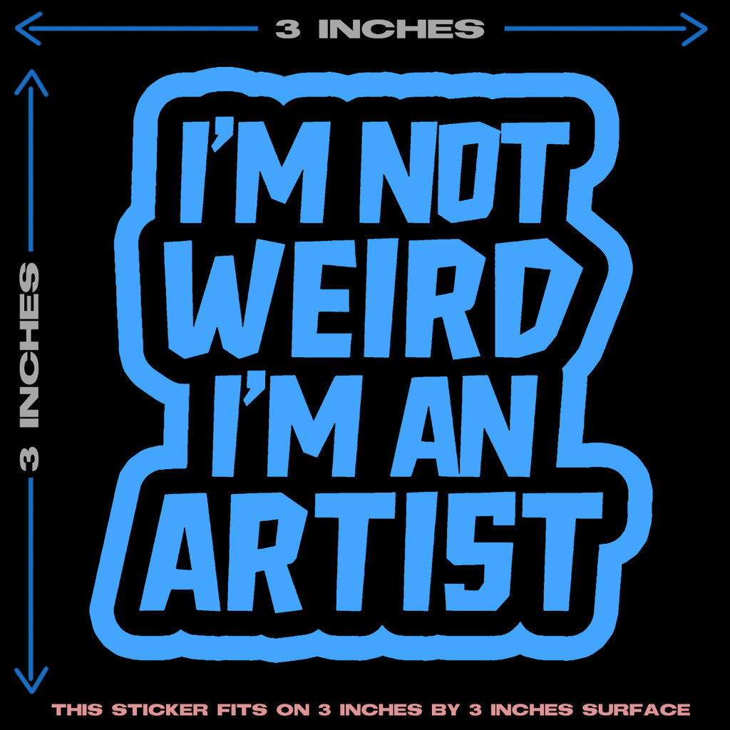 I AM AN ARTIST HEAT PATCH