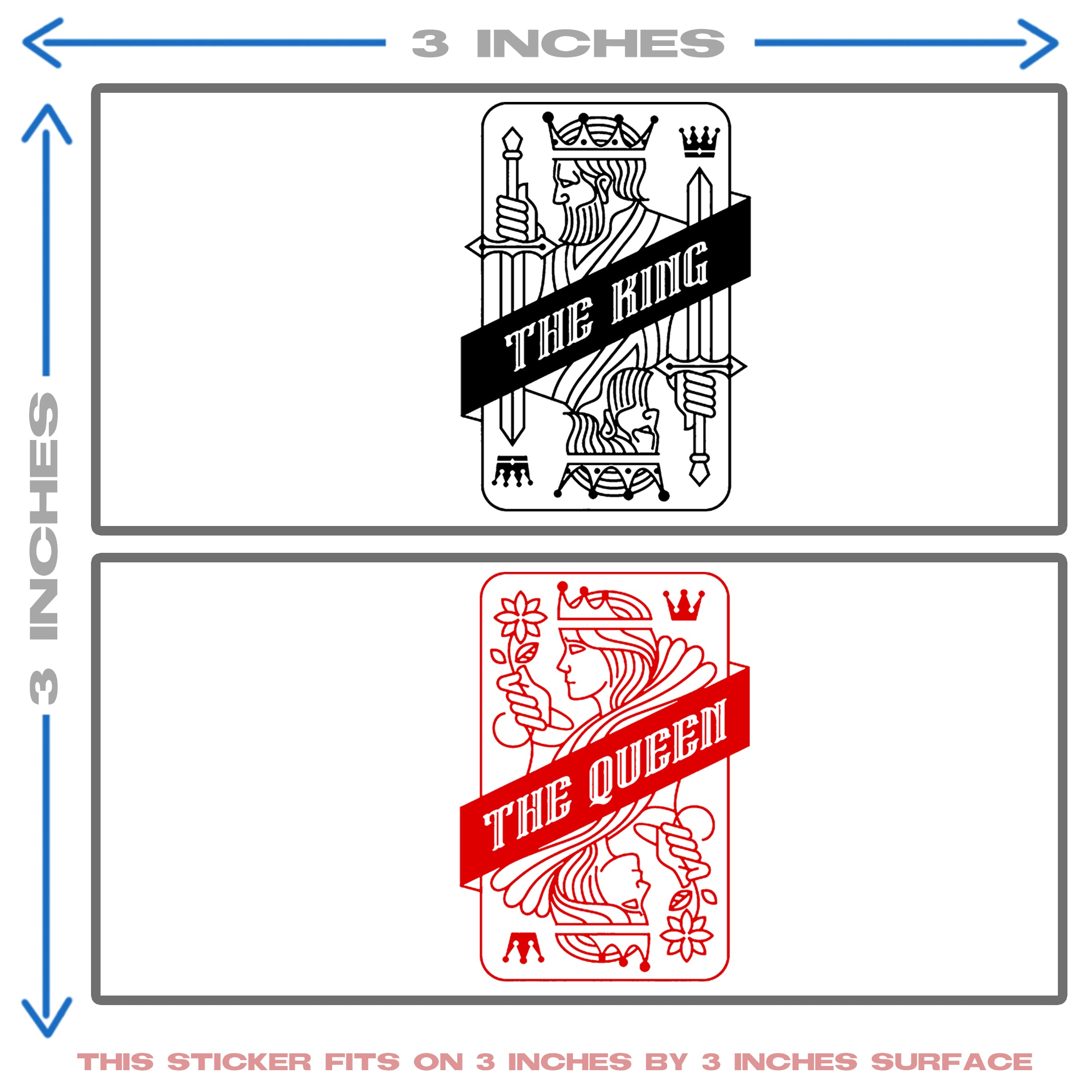 KING & QUEEN COUPLE'S HEAT PATCH