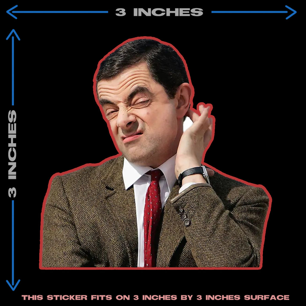 MR BEAN MEME HEAT PATCH