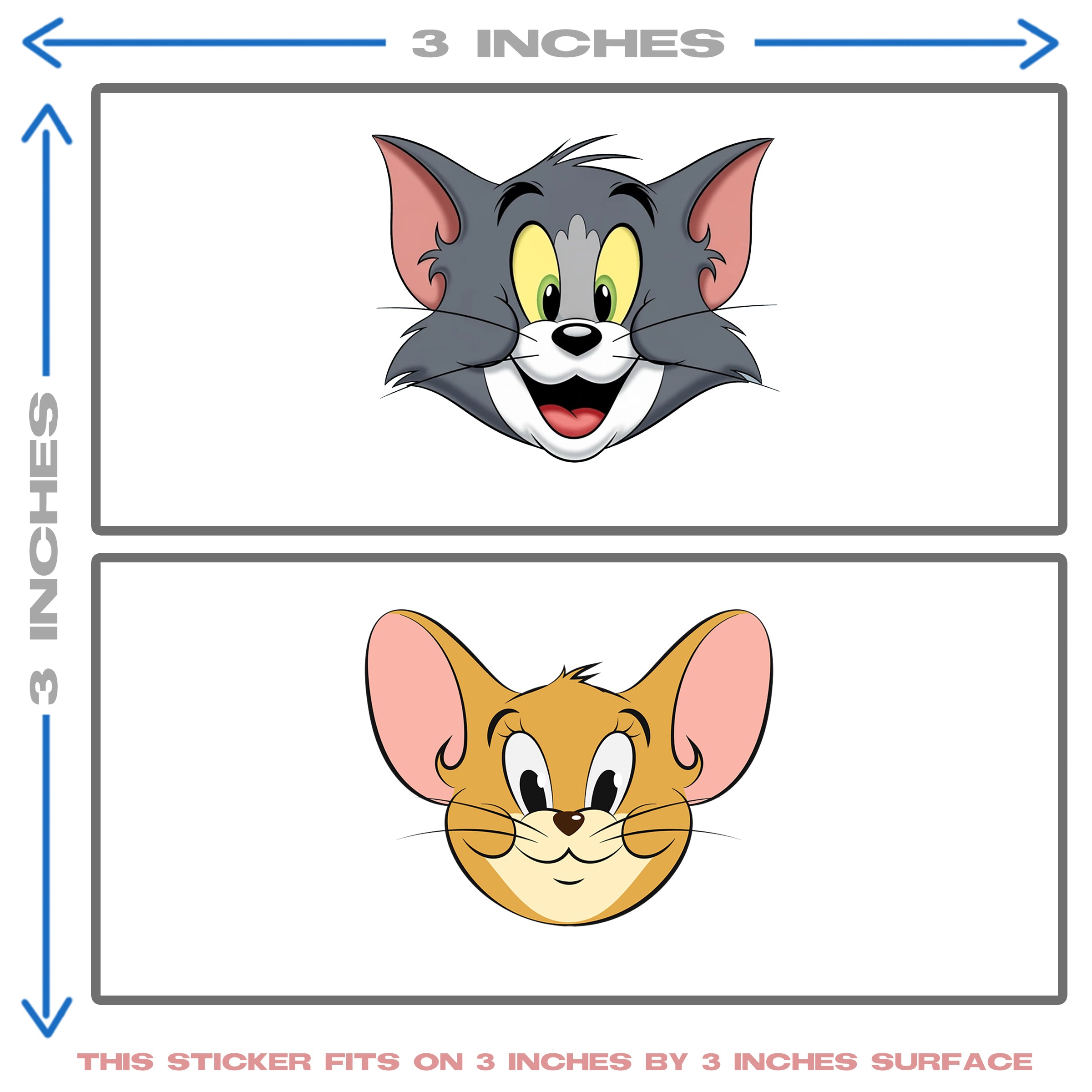 TOM & JERRY COUPLE'S HEAT PATCH