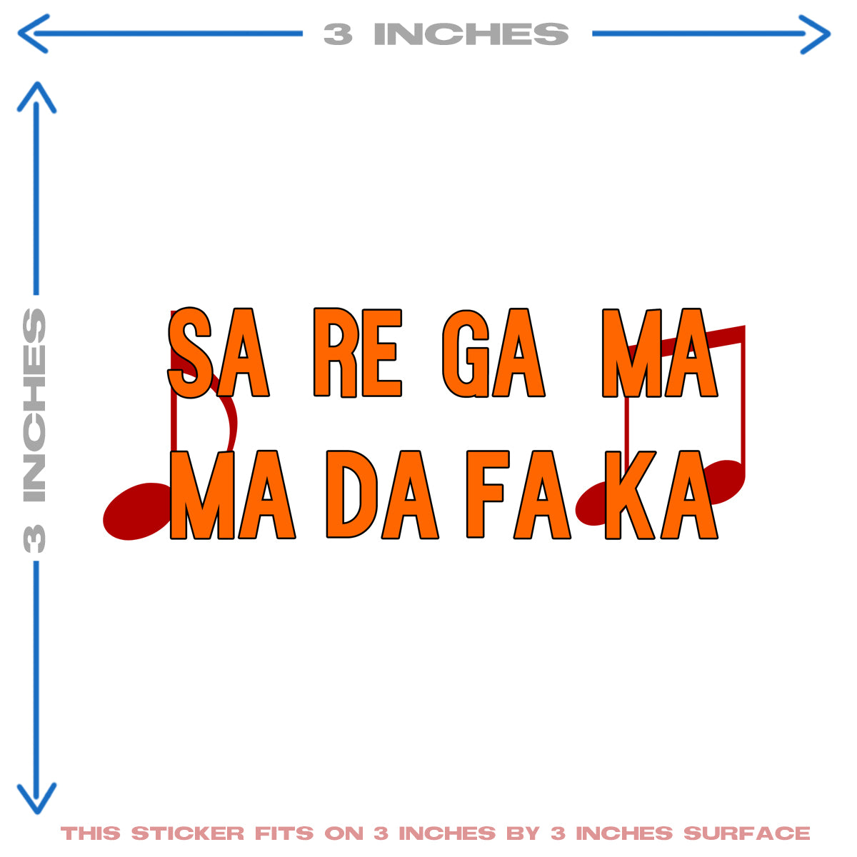 SA RE GA MA MEME HEAT PATCH