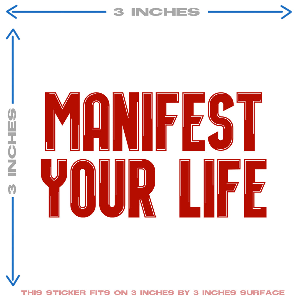 MANIFEST YOUR LIFE HEAT PATCH