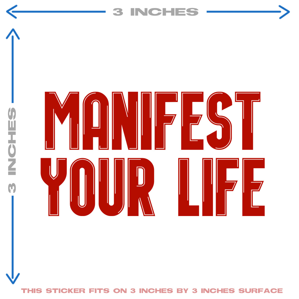 MANIFEST YOUR LIFE HEAT PATCH