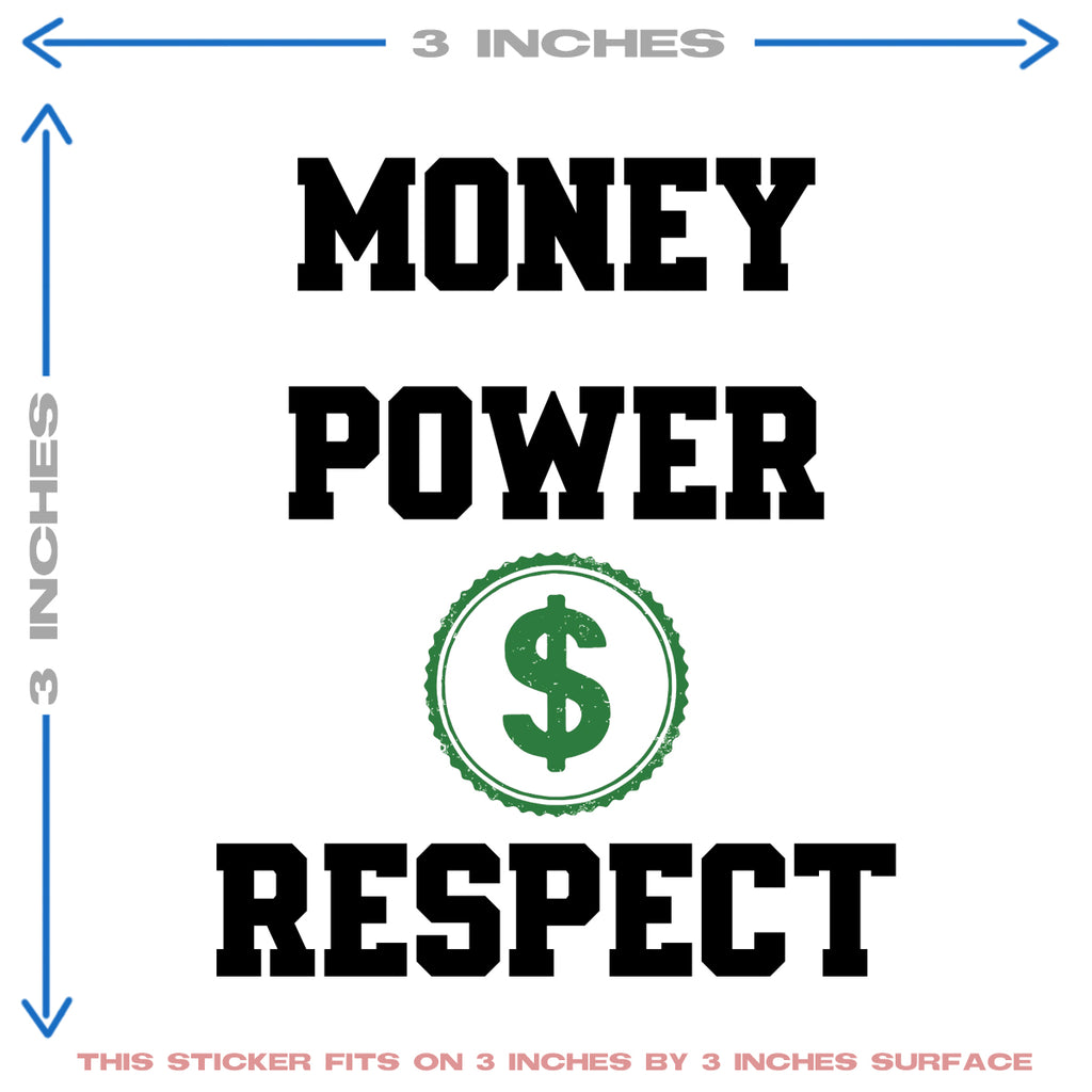 MONEY POWER & RESPECT HEAT PATCH