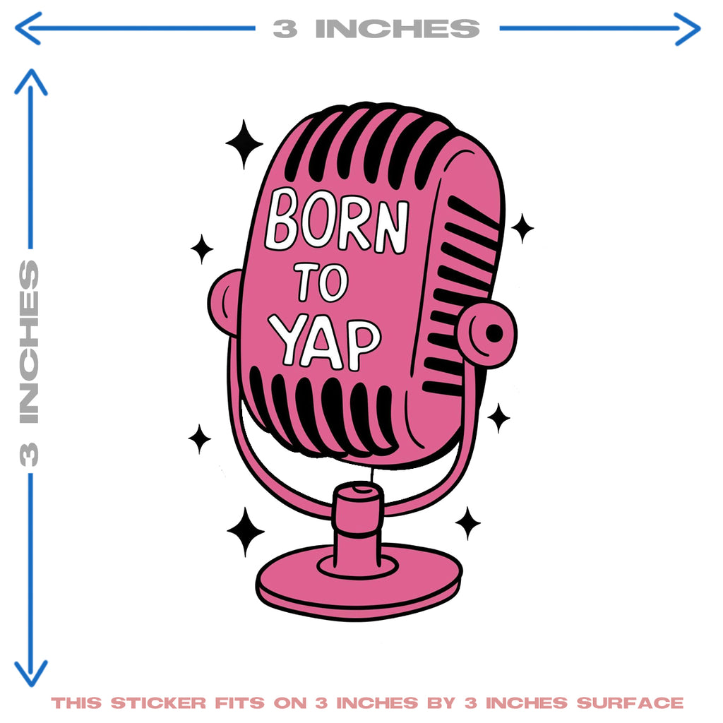 BORN TO YAP HEAT PATCH
