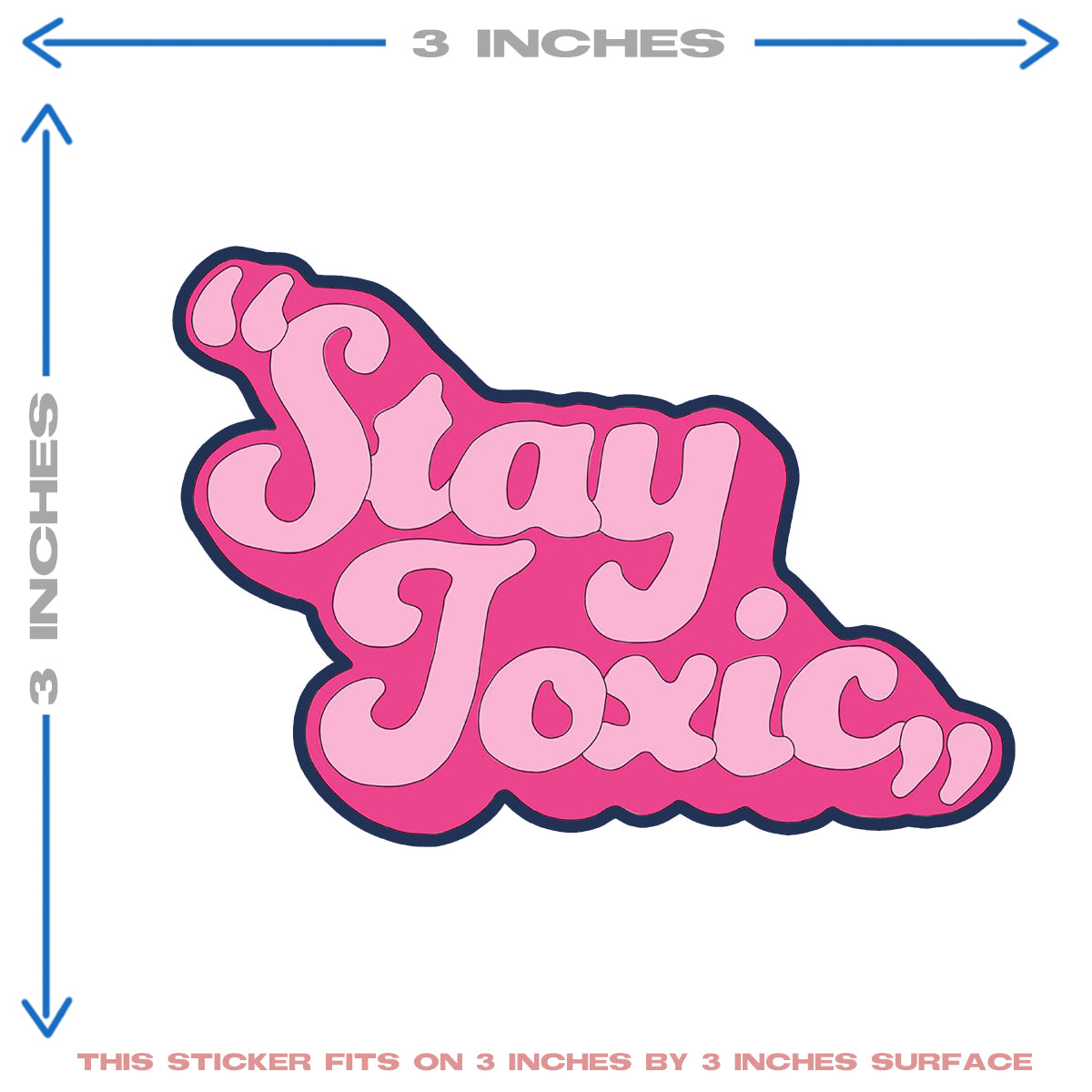 STAY TOXIC HEAT PATCH