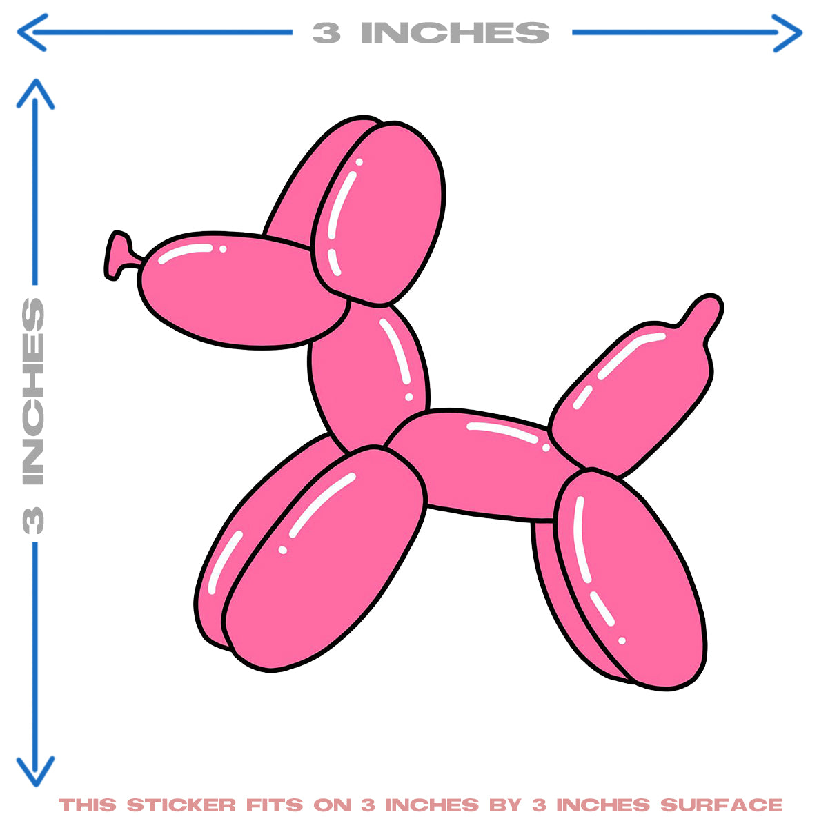 BALLOON DOG HEAT PATCH