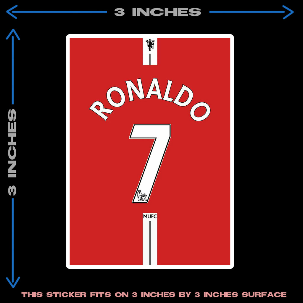 MANCHESTER UNITED RONALDO 7 HEAT PATCH