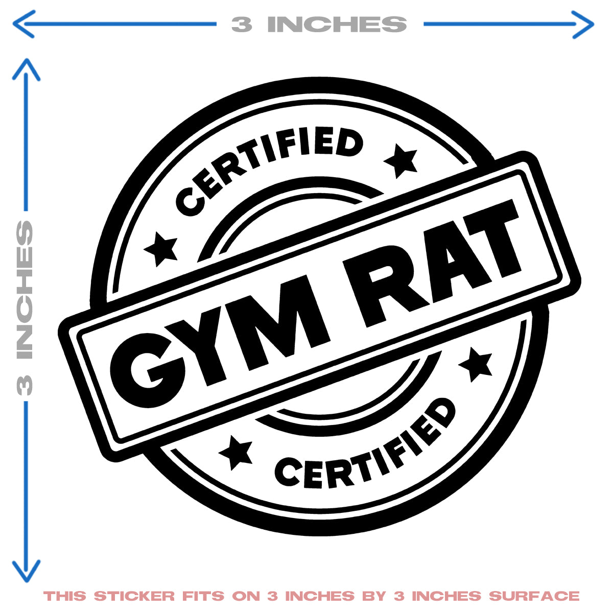 GYM RAT HEAT PATCH