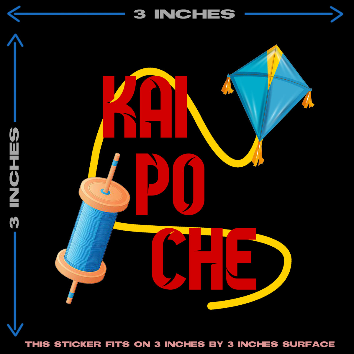 KAI PO CHE KITE HEAT PATCH