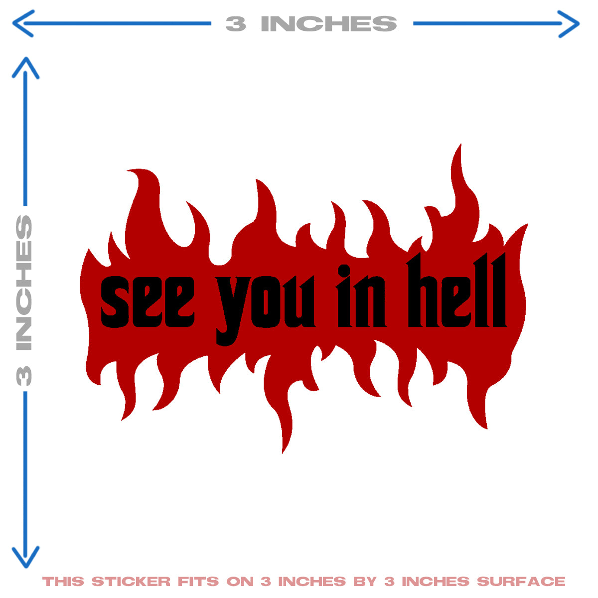 SEE YOU IN HELL HEAT PATCH