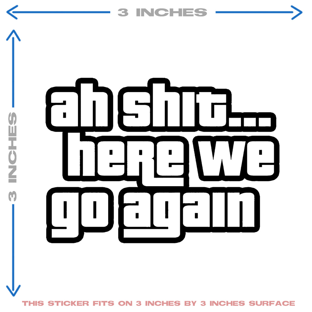 HERE WE GO AGAIN HEAT PATCH
