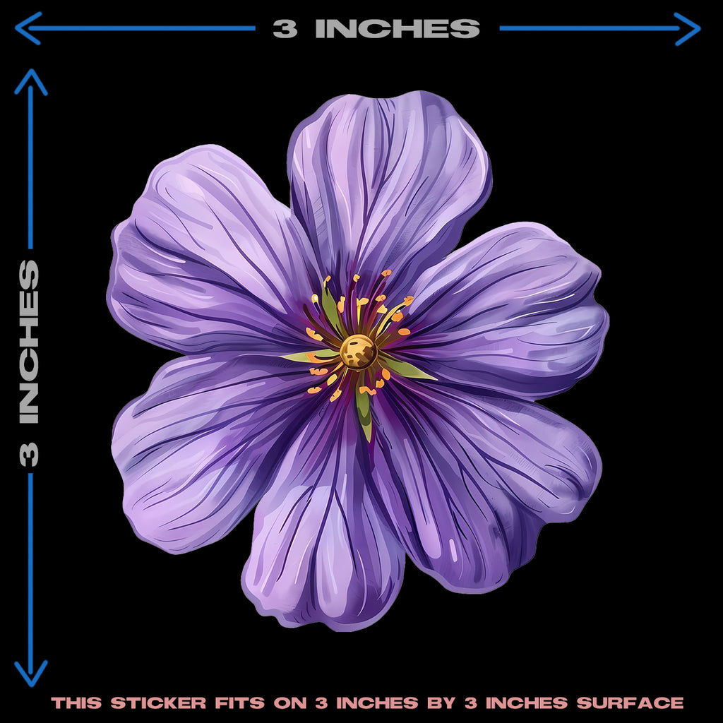PURPLE FLOWER HEAT PATCH